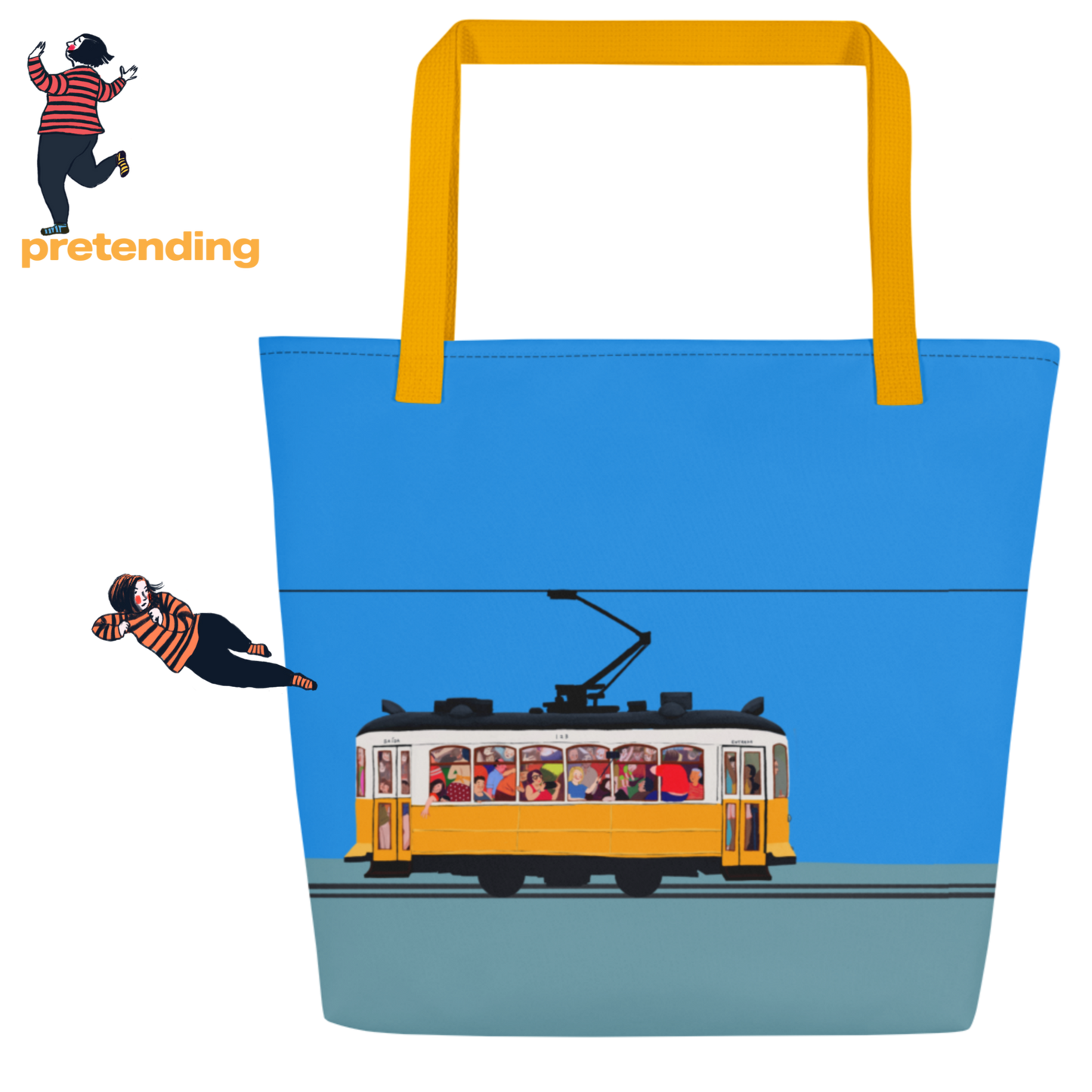 Transportation Large Tote