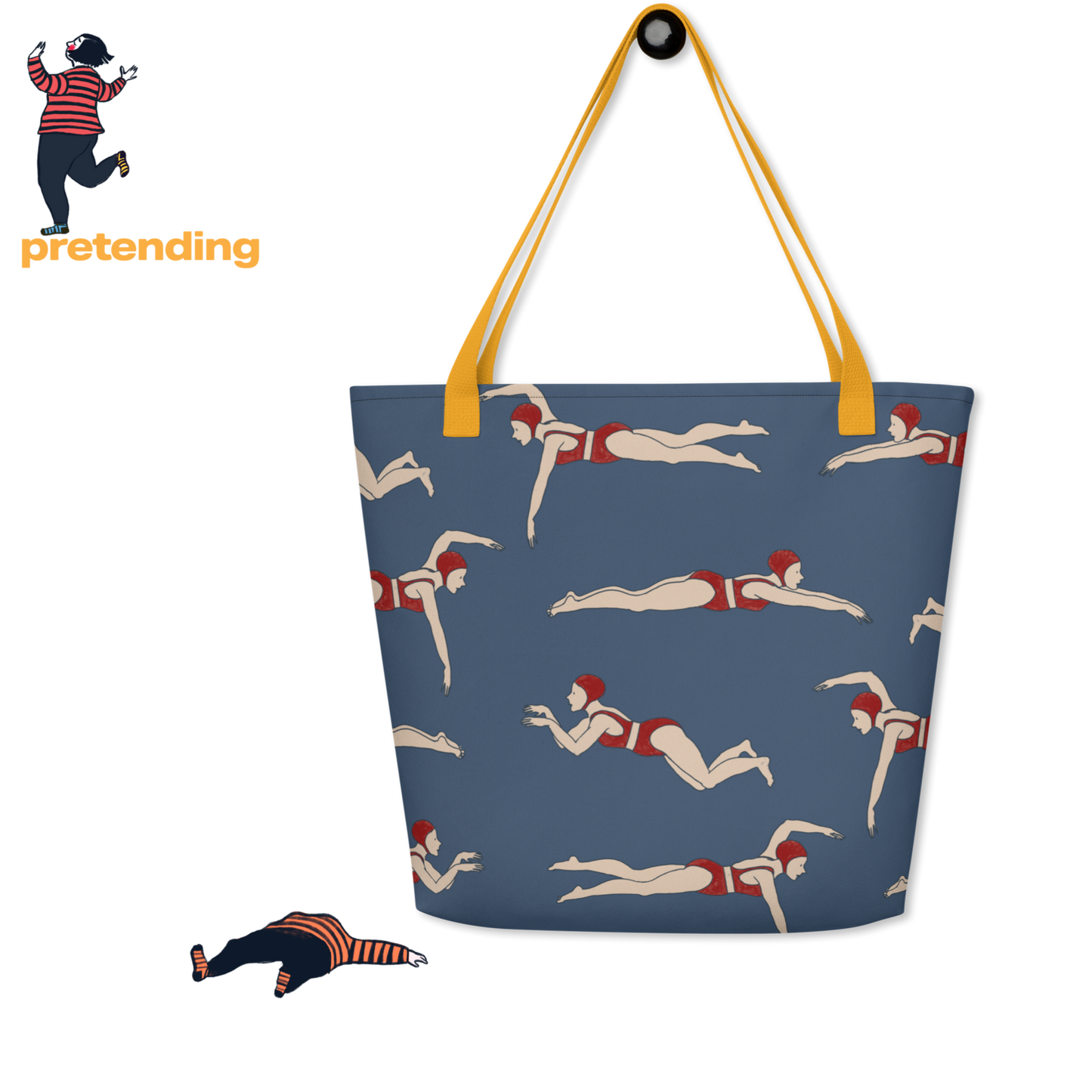 Peachy Large Tote