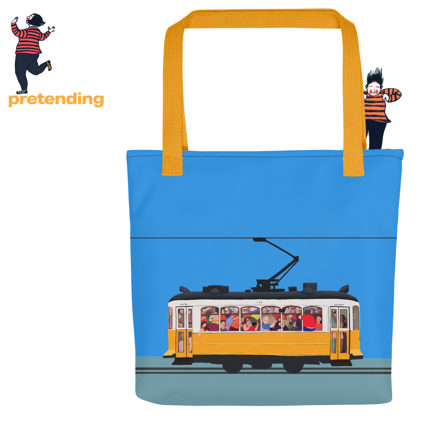 Transportation Tote bag